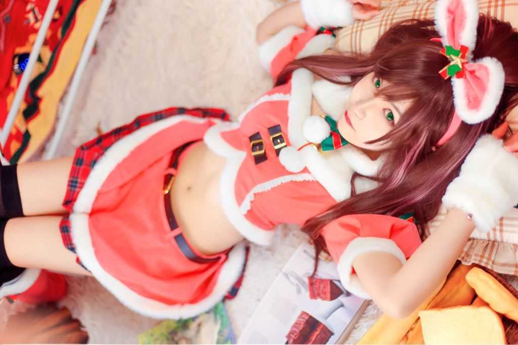 ⭐cos套图⭐逐月su@coser图片-Ai圣诞 23P