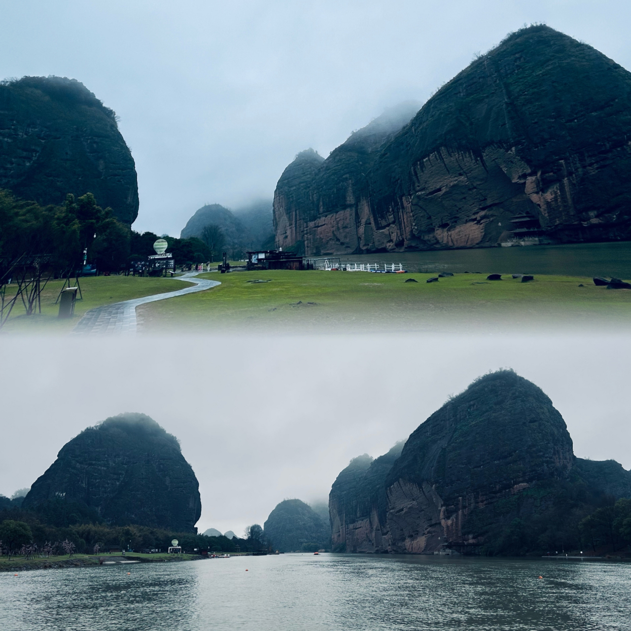 中国道教四大名山-龙虎山|||中国最美丹霞地貌之一,有小桂林之称,是