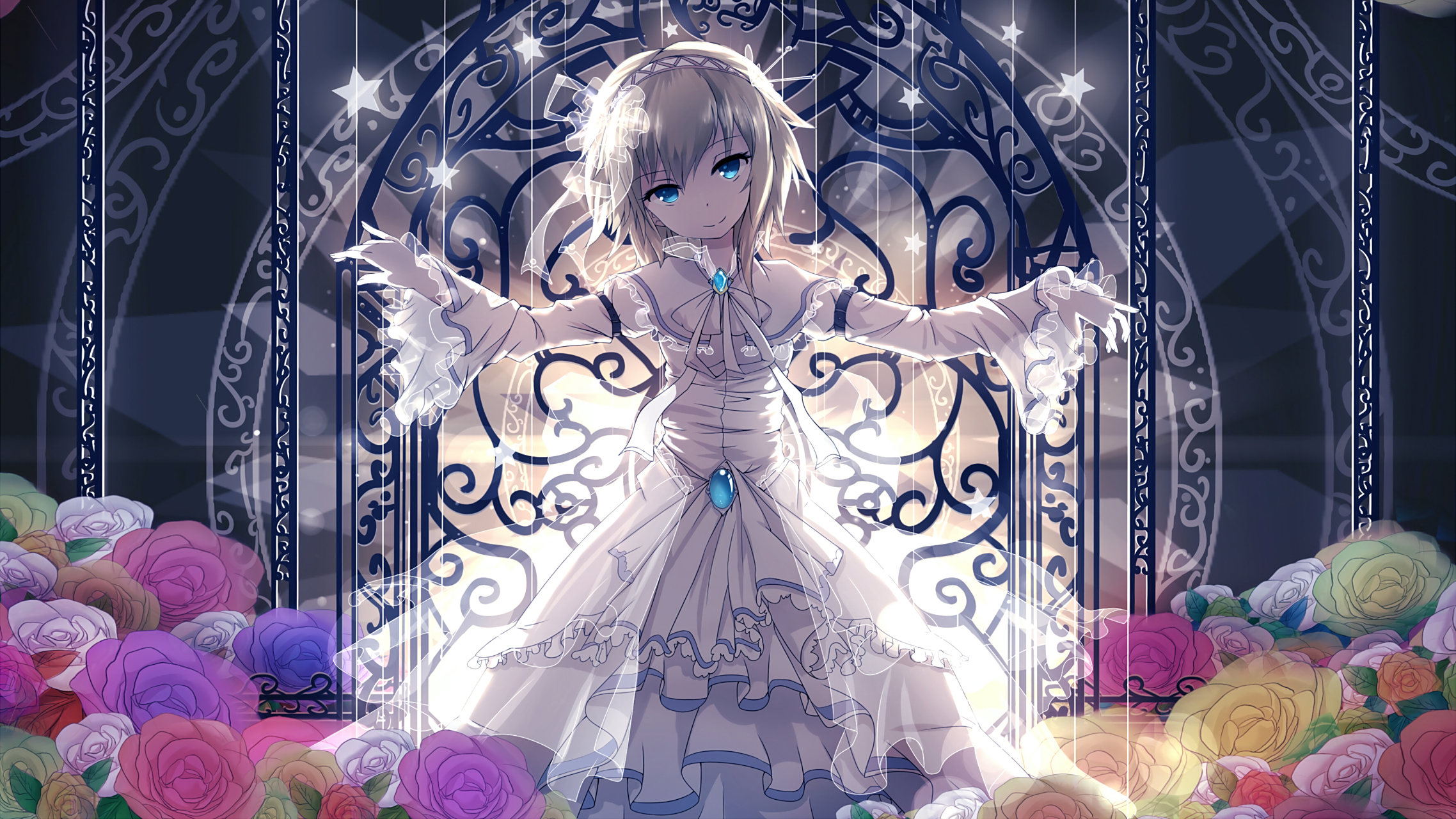 萝莉的木偶戏#二次元美图# #动漫美图