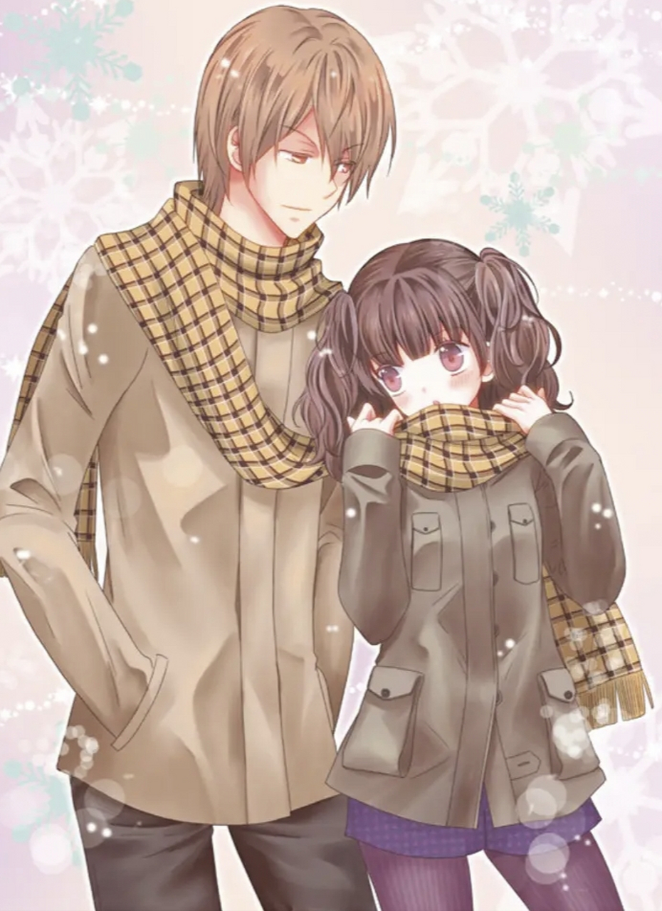 情侣最萌身高差  1,男女方相差十厘米比较登  当女友的下巴高度正好