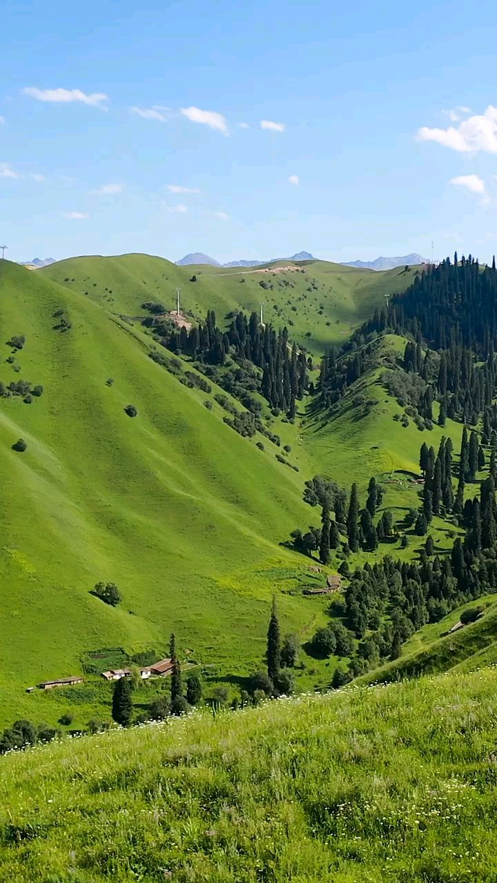 新疆伊犁那拉提大草原风景欣赏,太美了!你喜欢吗?