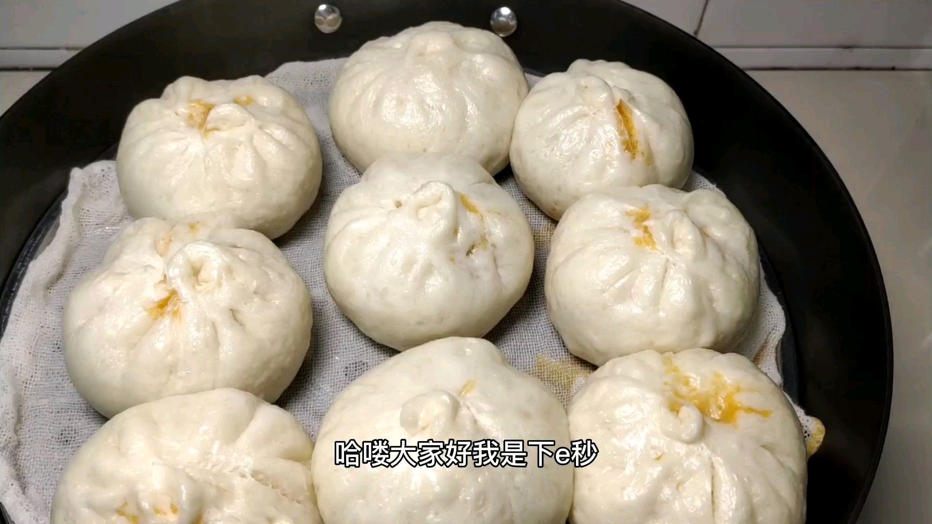 蒸包子最简单好吃的做法,在家就能做,不比外面买的差,个个松软