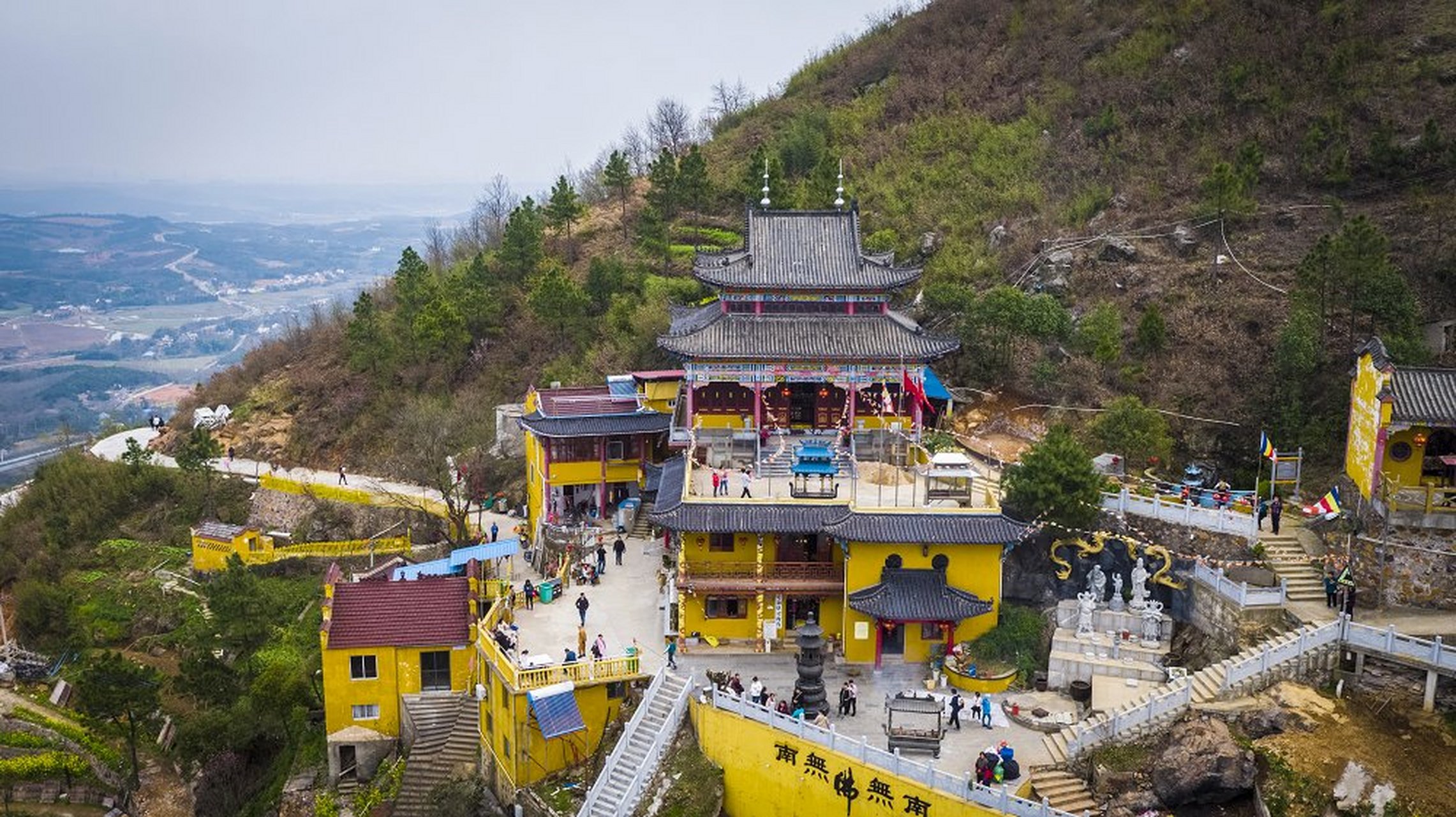 芜湖湾沚区珩琅山风景区!