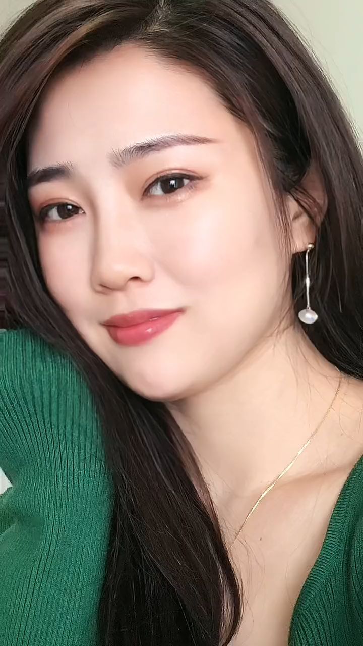 素颜女神,自然美才是真的美!