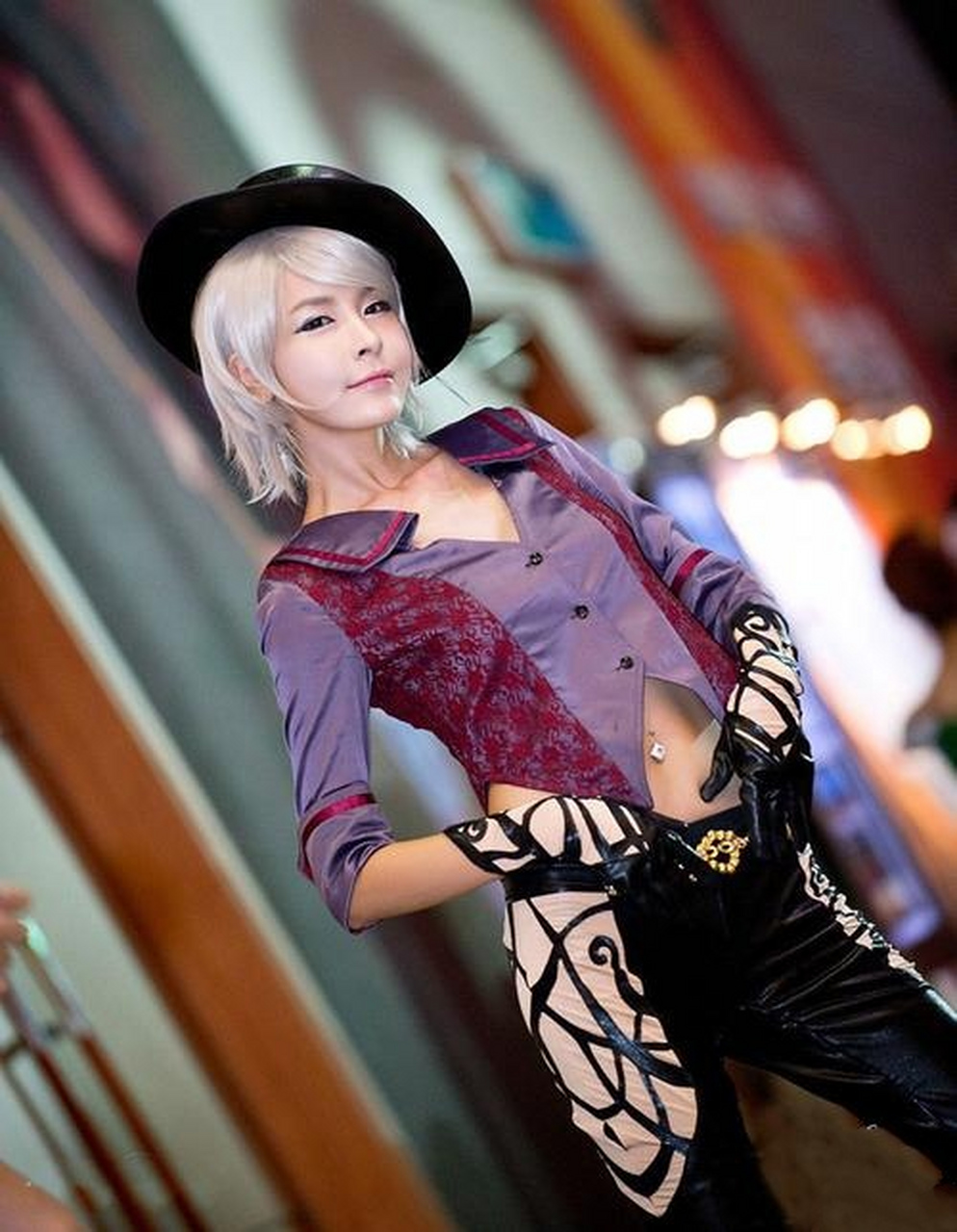 【dnfcosplay暗夜使者】 暗精灵为了隐藏维纳斯带给他们的诅咒烙印,世