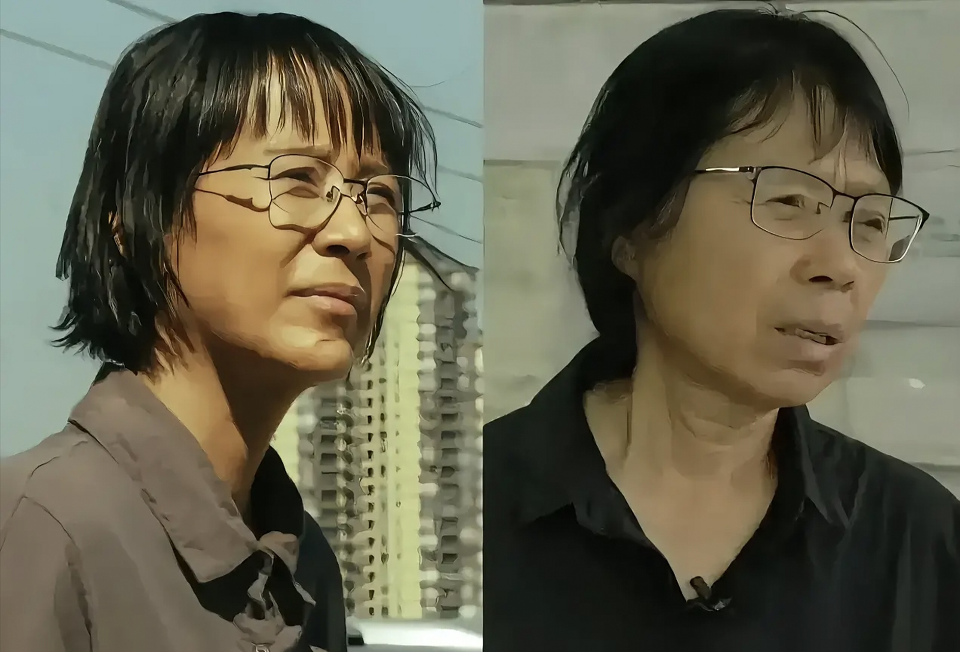 一个是演员,一个是张老师本人,这也太像了吧,你知道扮演张老师的人是