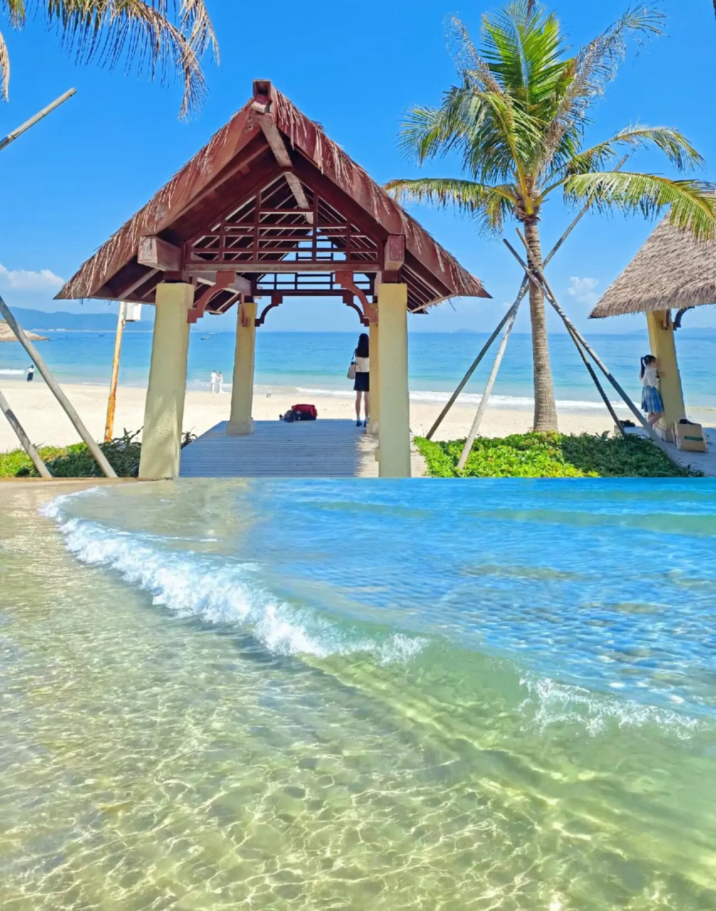 深圳版"马尔代夫"玻璃海,桔钓沙 在靠近杨梅坑旁边有一个小众海滩92