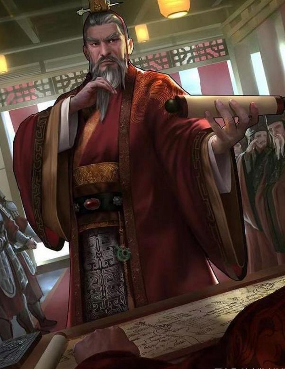 公元220年,东汉帝国灭亡,三国时期的大幕拉开.