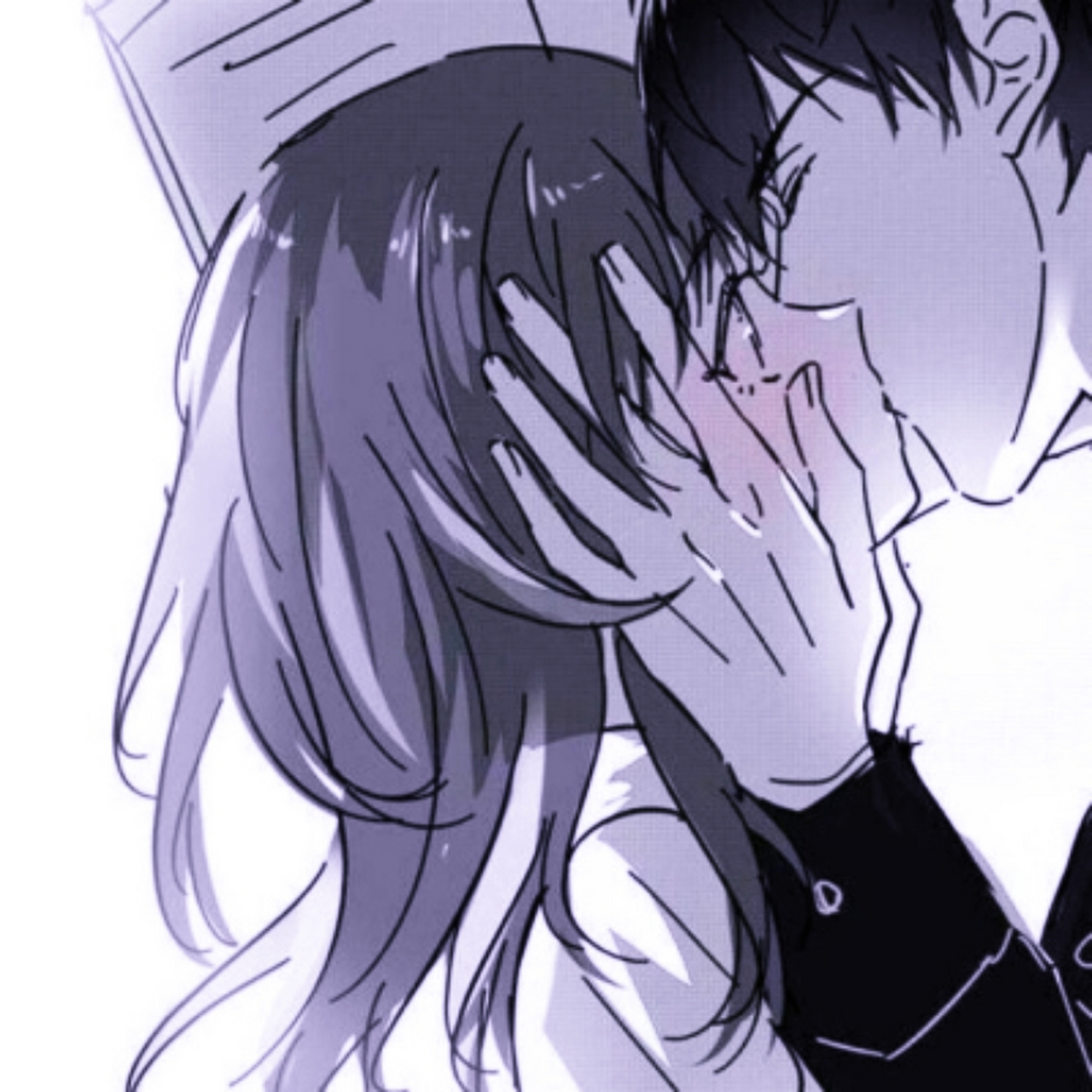 头像# #动漫头像# #情侣# 今天是亲亲头像