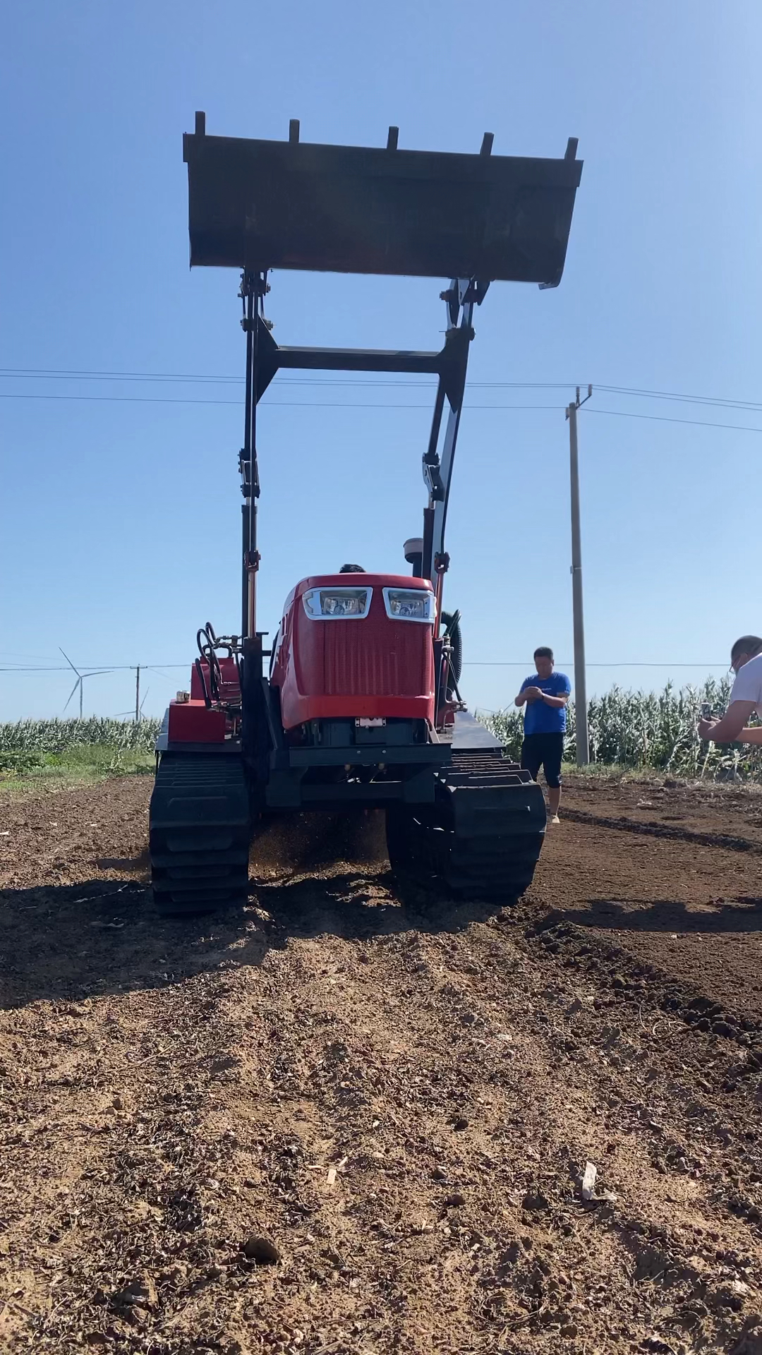 120马力履带拖拉机