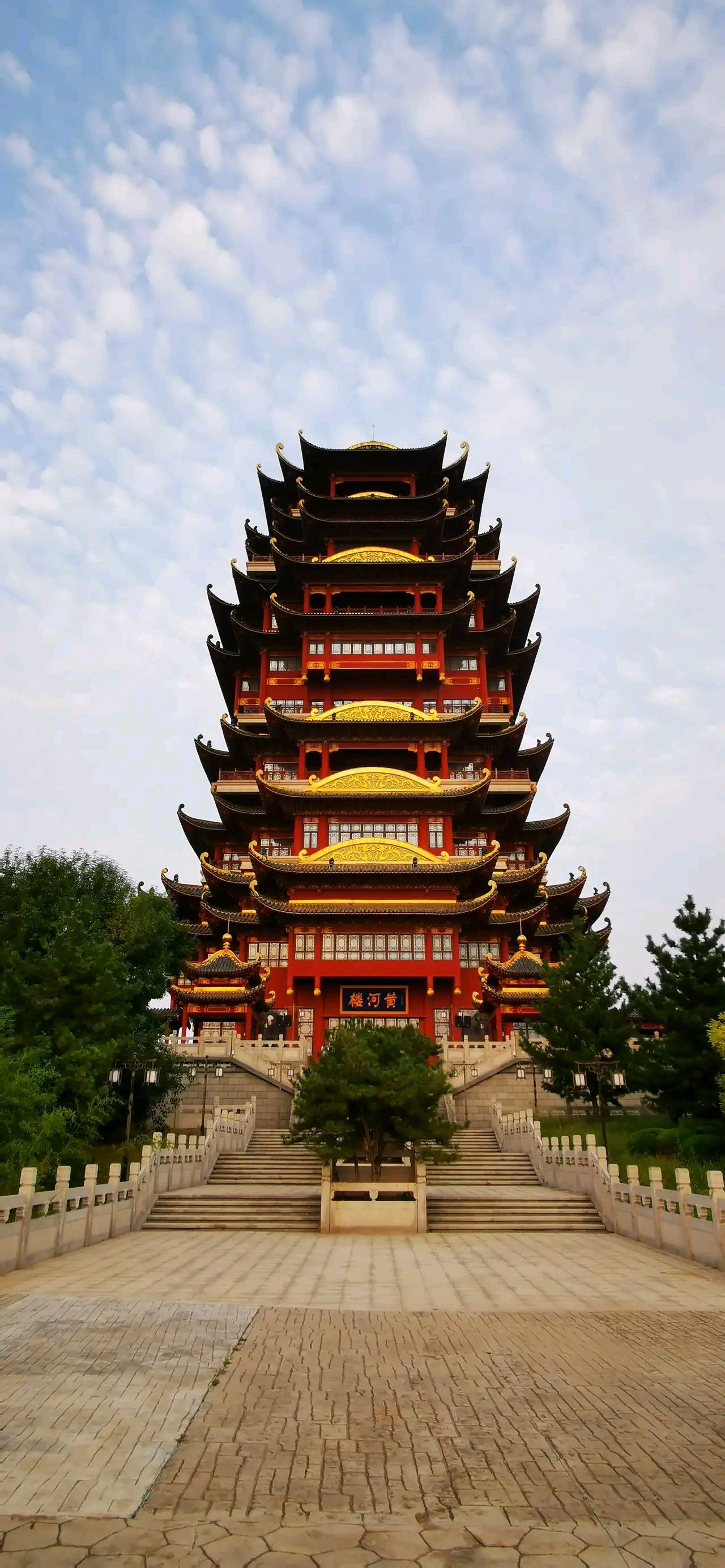 山东滨州黄河楼