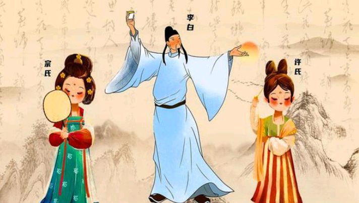 回顾李白:四次婚姻,50岁倒插门,曾为杨玉环写诗,还成为经典