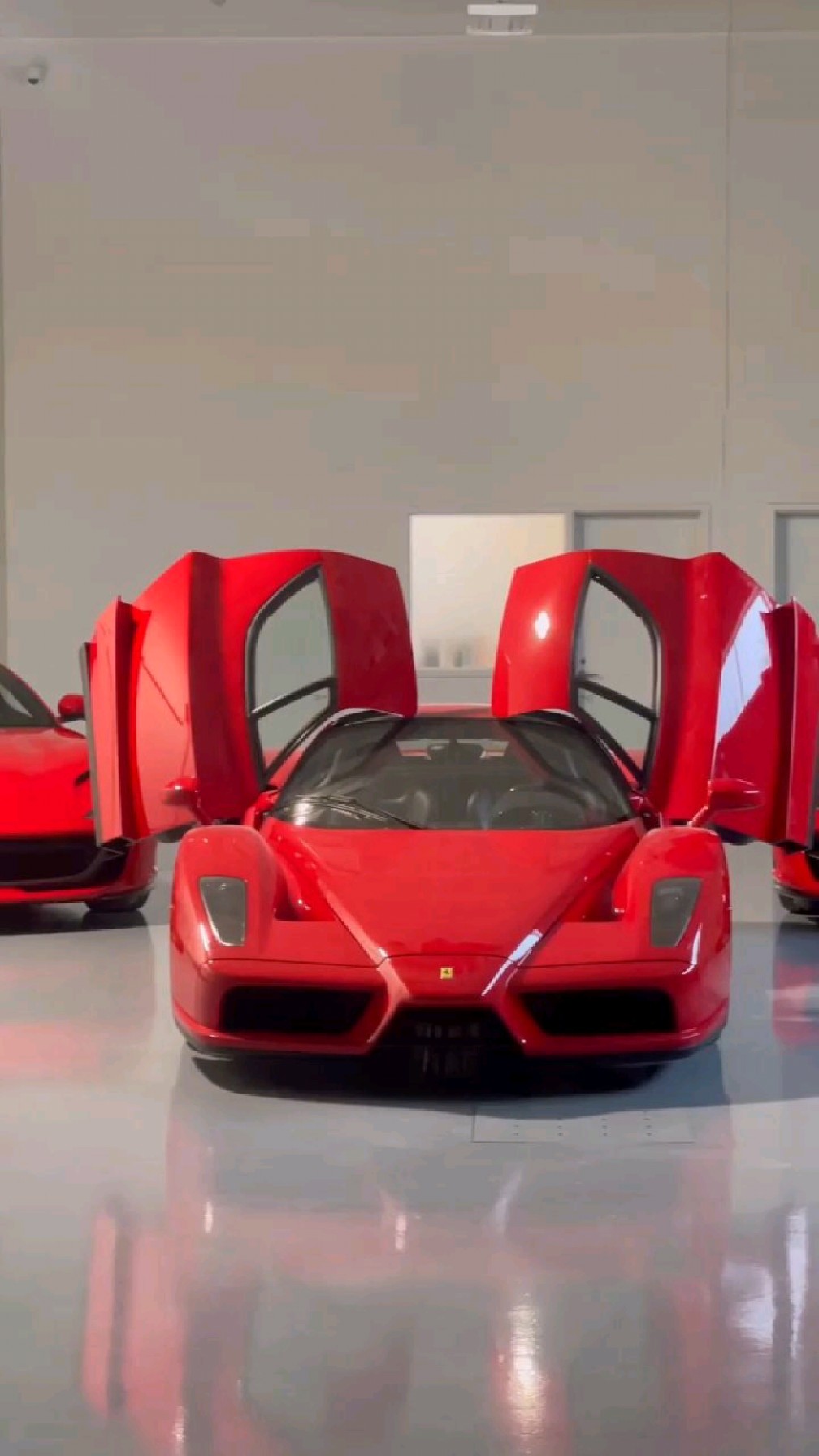 经典的红色法拉利恩佐