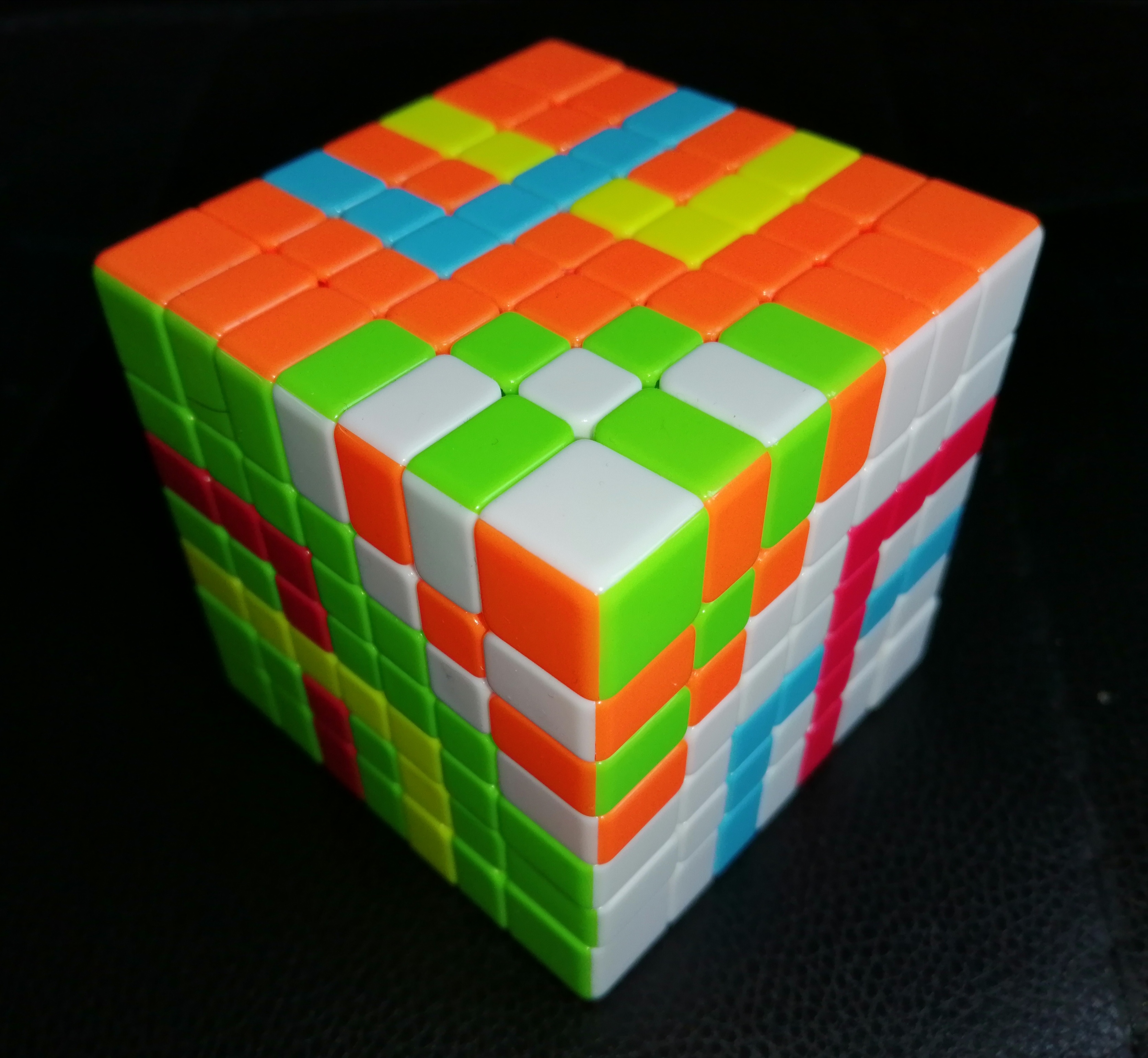 正阶魔方花式图案(袁起征作品欣赏临摹)