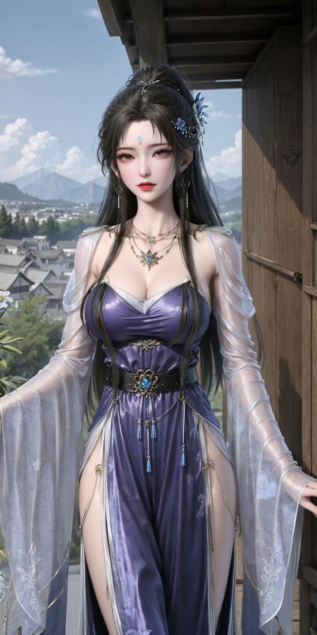 ai壁纸 | 完美世界-清漪 照片来源于网络#ai助手创作季