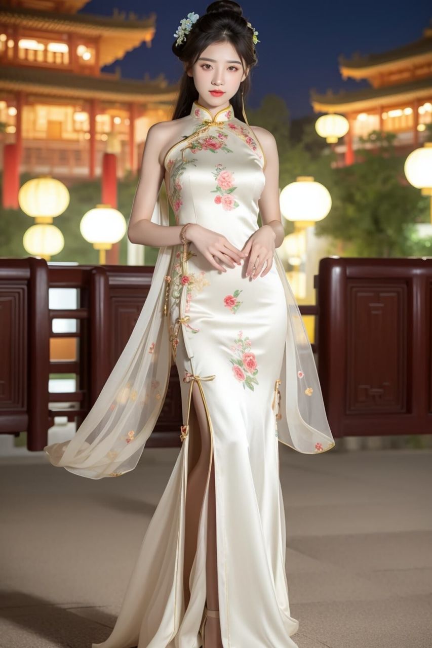 中式华服,大美旗袍