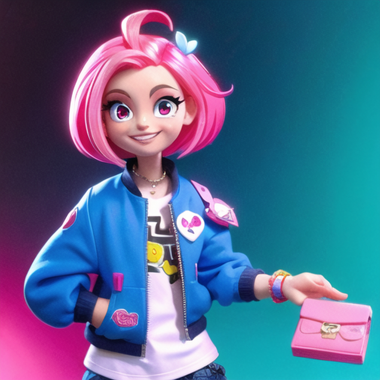 ai绘画之夸张的卡通人物#ai绘画