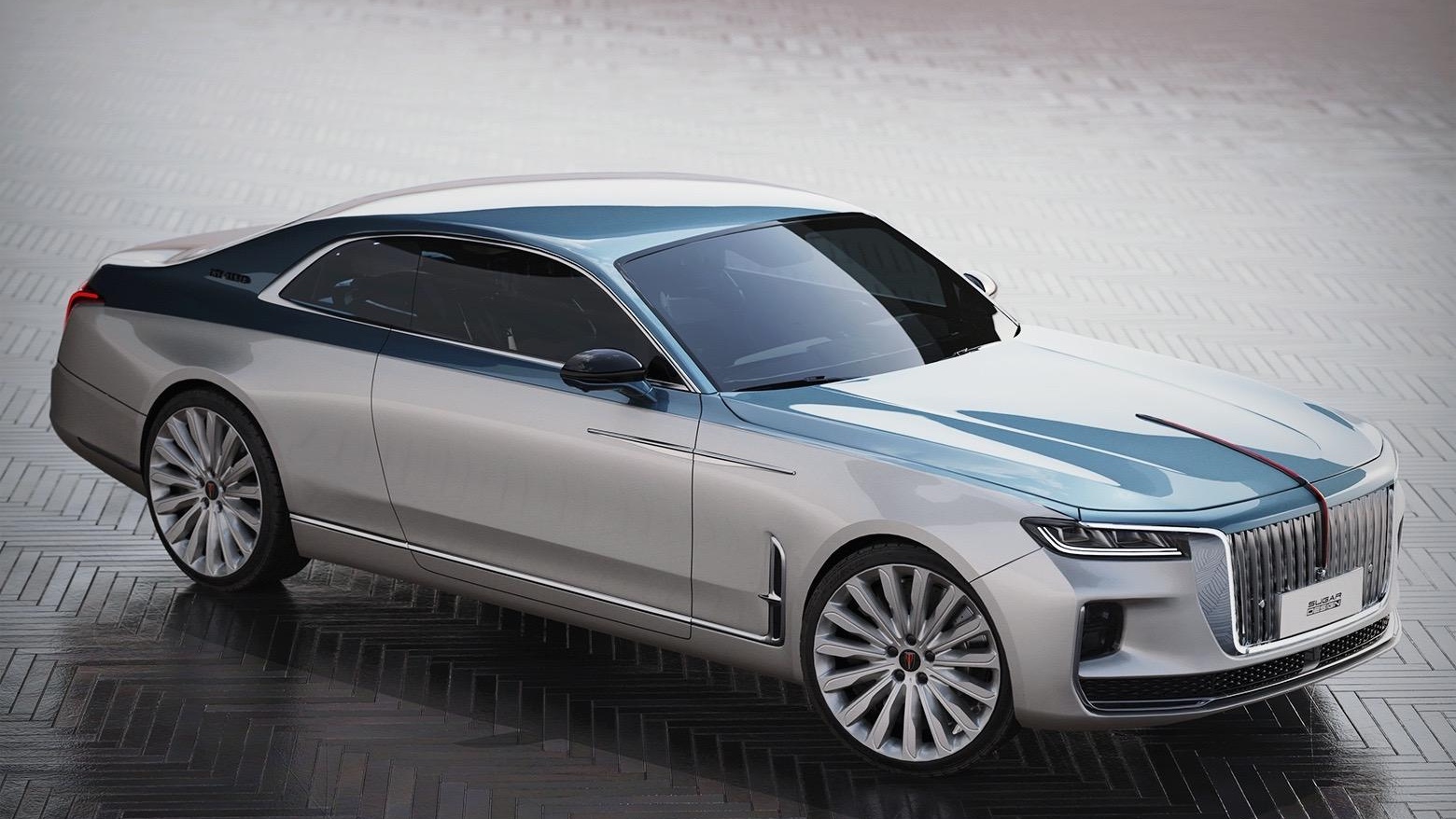 红旗h9轿跑车双拼色系特别版震撼亮相!这个双拼配色怎么样?