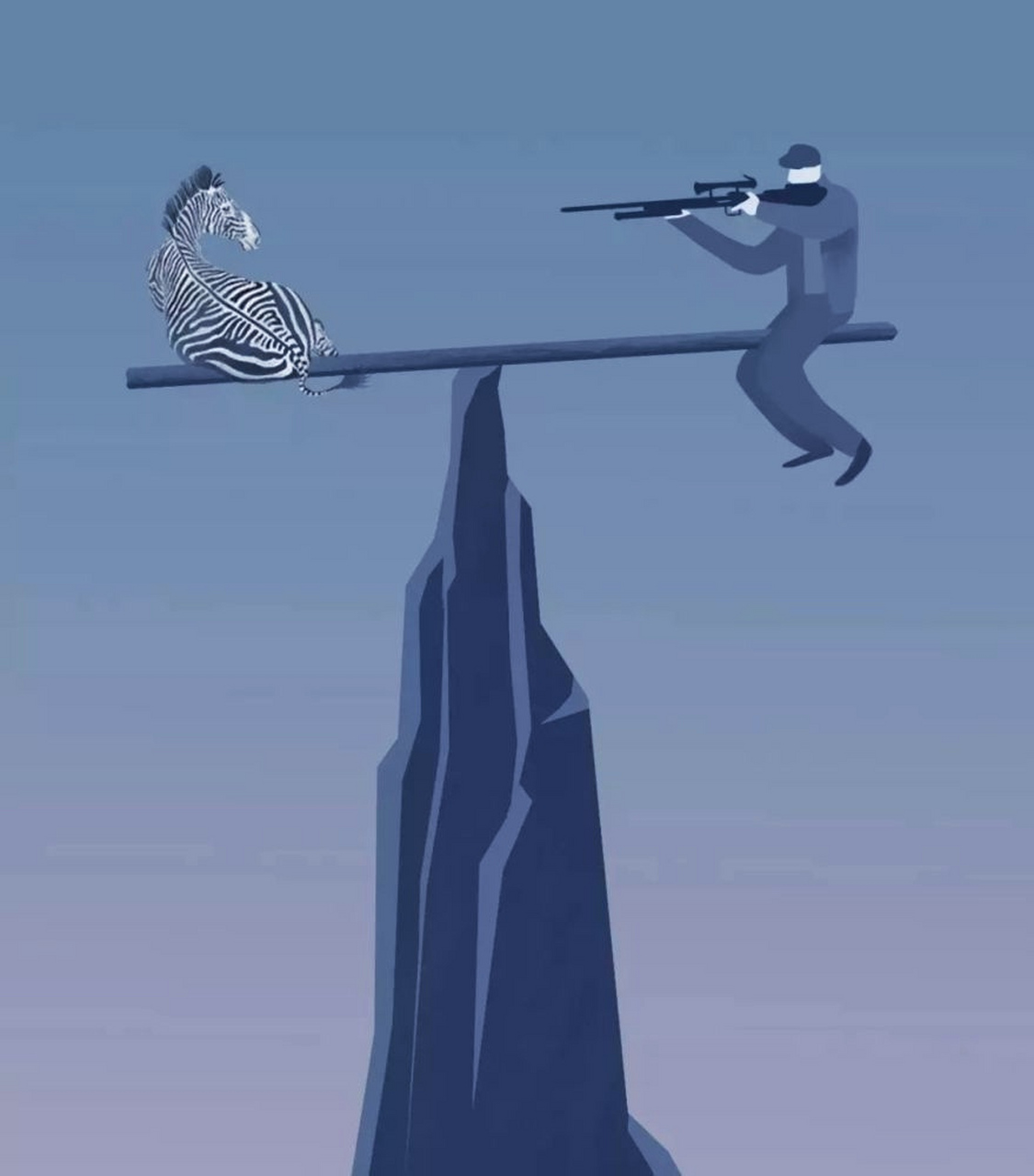 枪响之后,  谁是赢家?  有话如此言:伤害别人,终将毁灭自己.