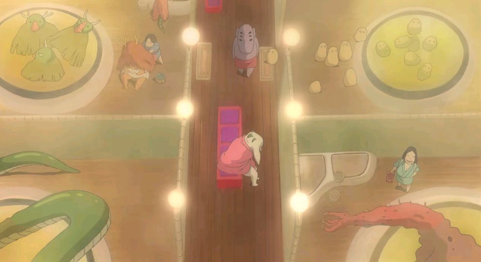 《千与千寻》盘点汤婆婆的油屋到底有多奢华,奢华名场面