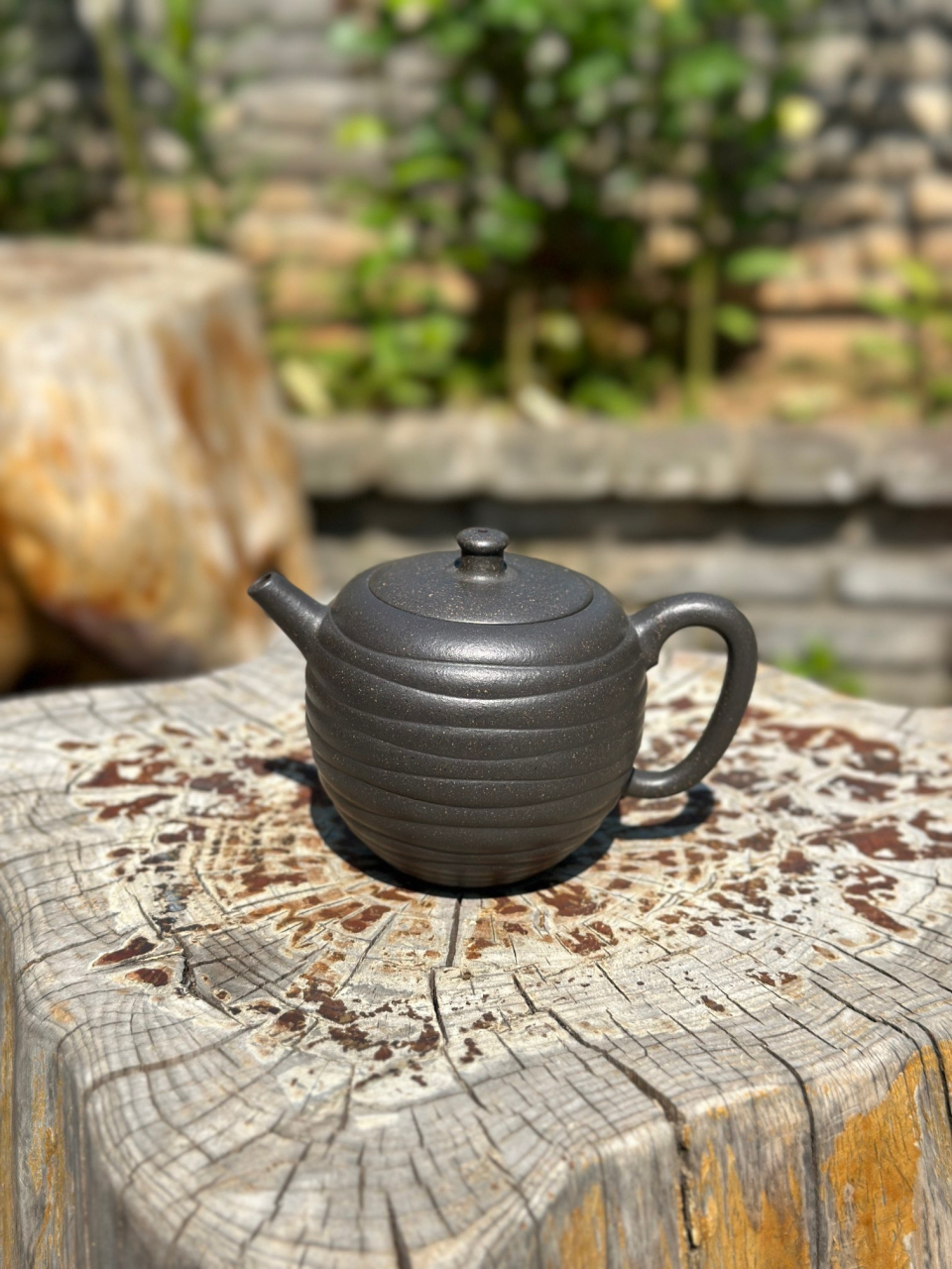 汤宣武【馨雅】  原矿降坡泥还原烧  250ml#紫砂壶# #全手工