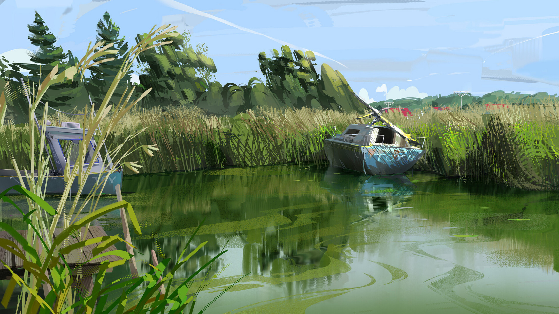 作品层次感,空间感极强 画师:maciej sidorowicz #绘画欣赏#  67