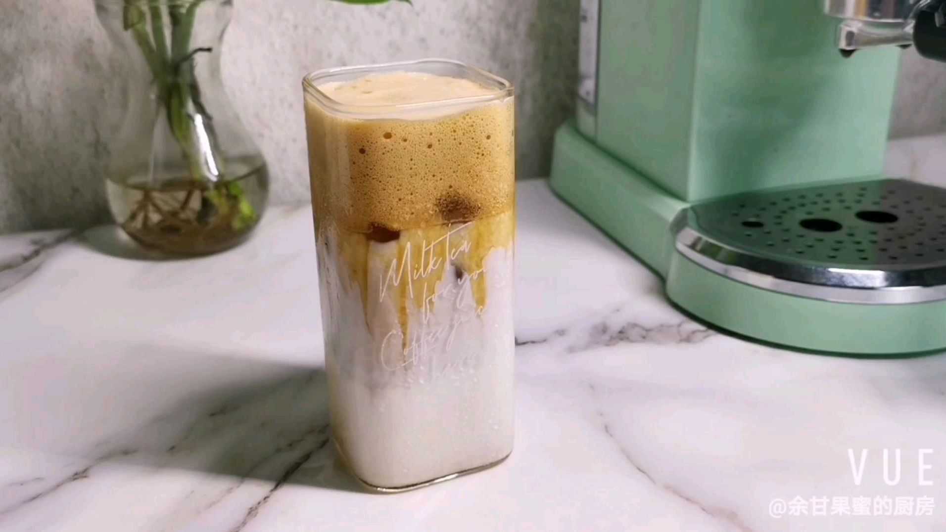 泡沫咖啡,简单易做,让下午茶更精致