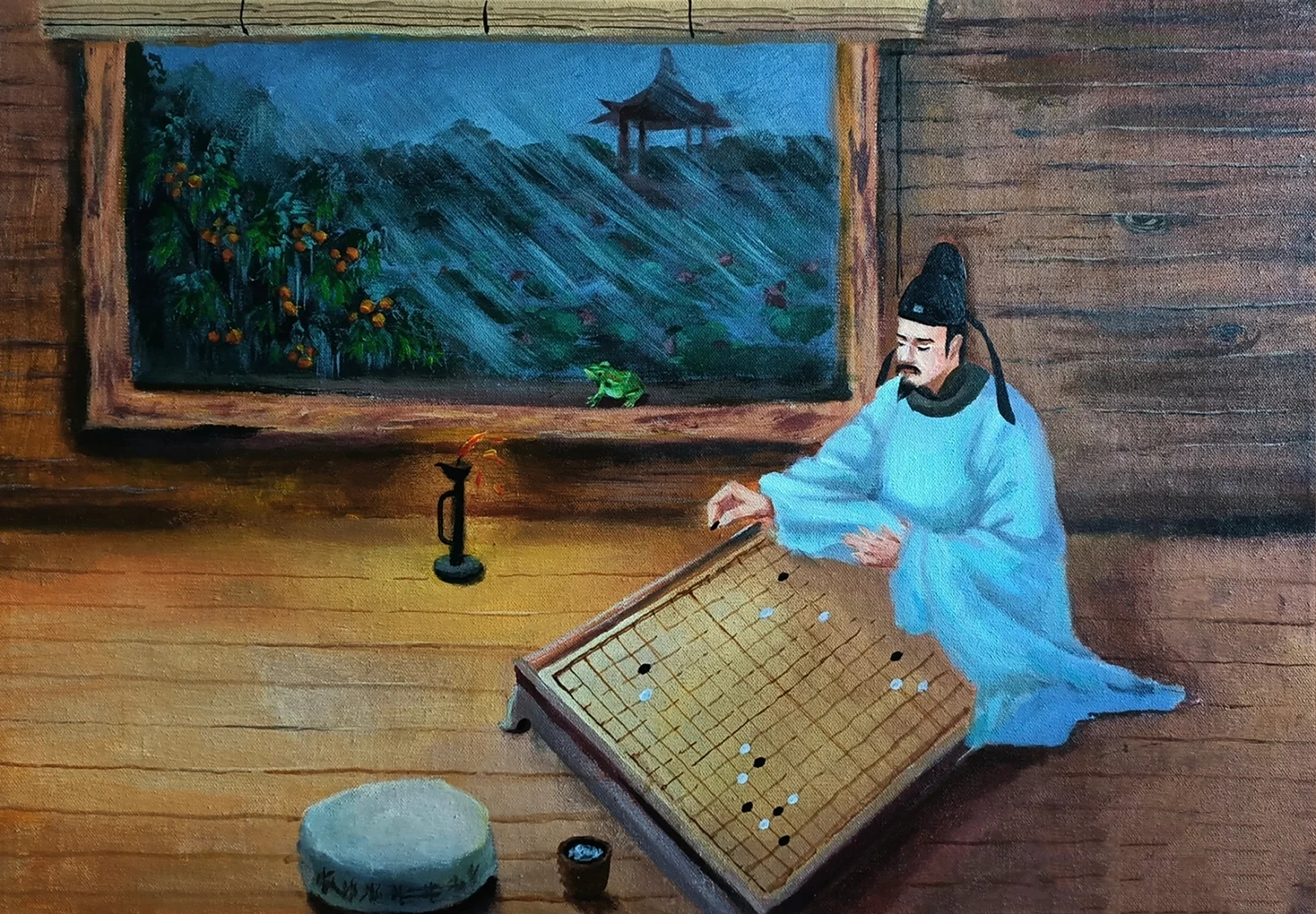 浮躁爆棚的时候,读读赵师秀《约客》里的这两句诗,仿佛能安静不少.