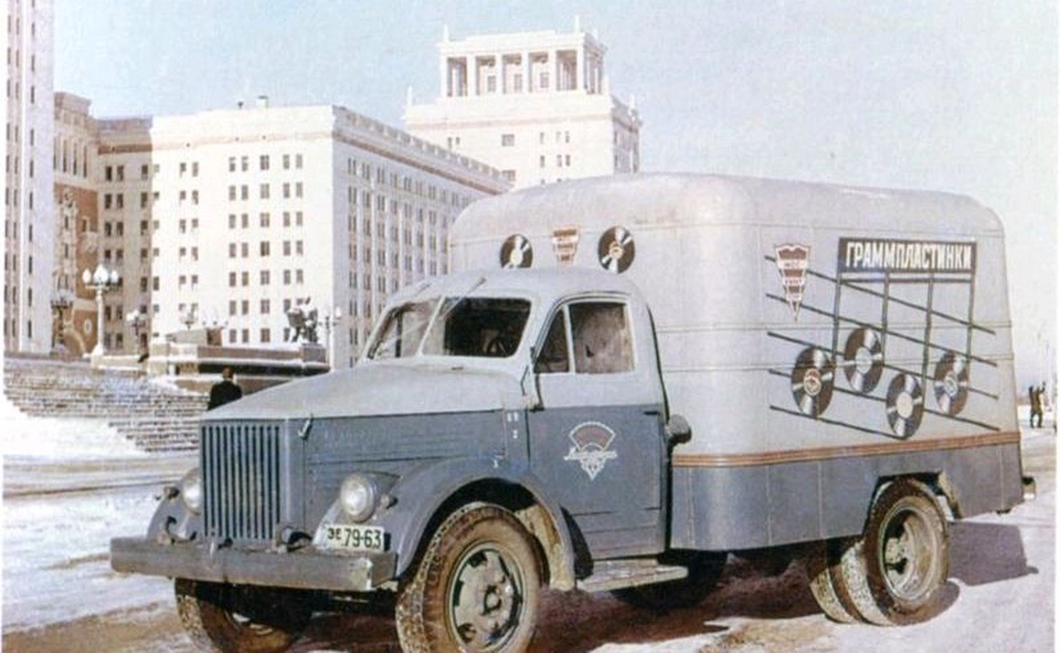 50年代的苏联卡车 676767.