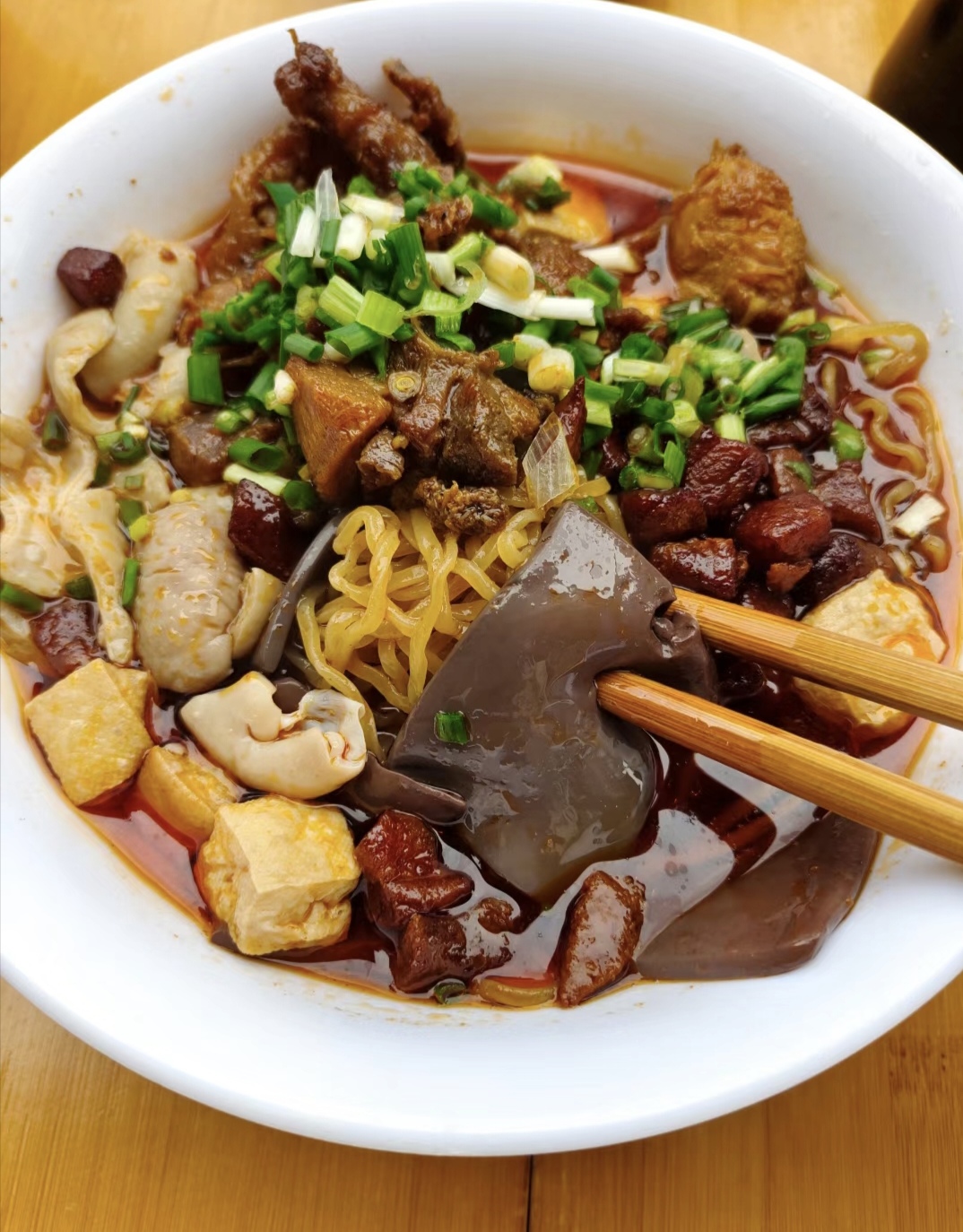 贵阳本地人狂推的蒋家肠旺面