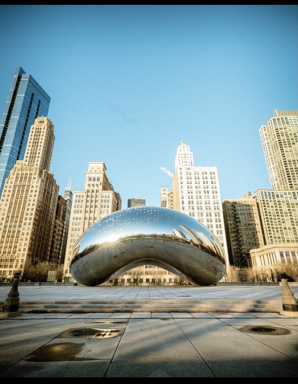 睡在机场后开启的风城芝加哥之旅