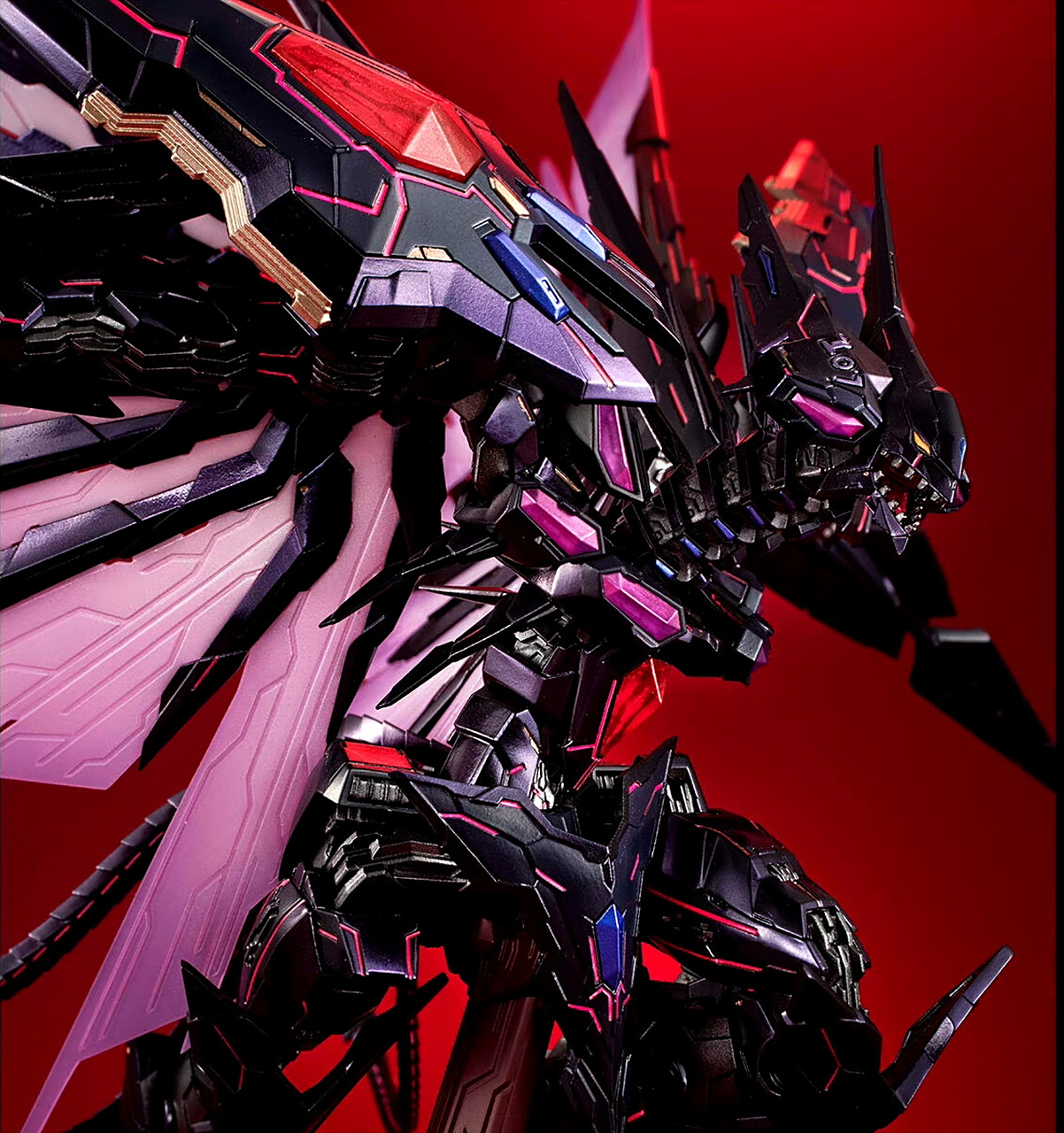 模型欣赏:megahouse 游戏王zexal 银河眼时空龙.