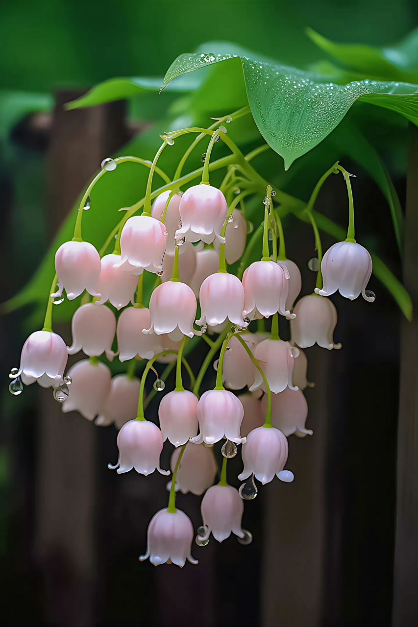 铃兰花,它的花语是:百转千回,只为与你相遇.