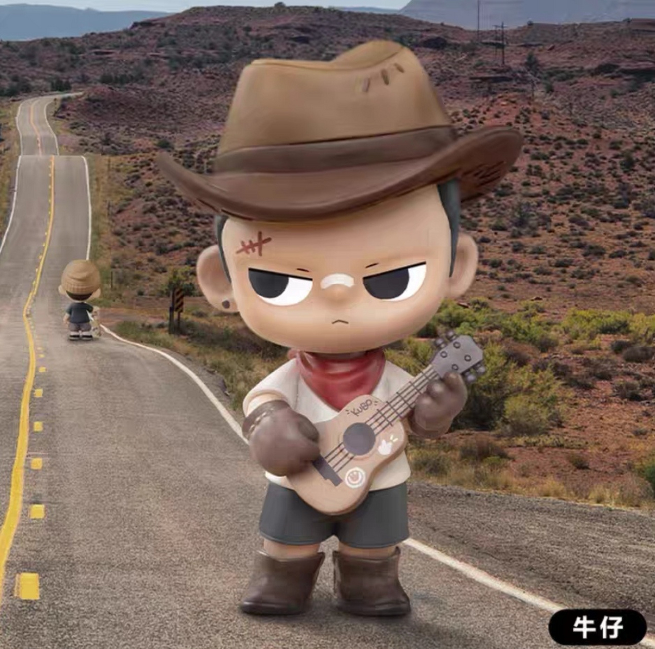 popmart 泡泡玛特 kubo walks of life系列手办盲盒潮流玩具礼物(2)