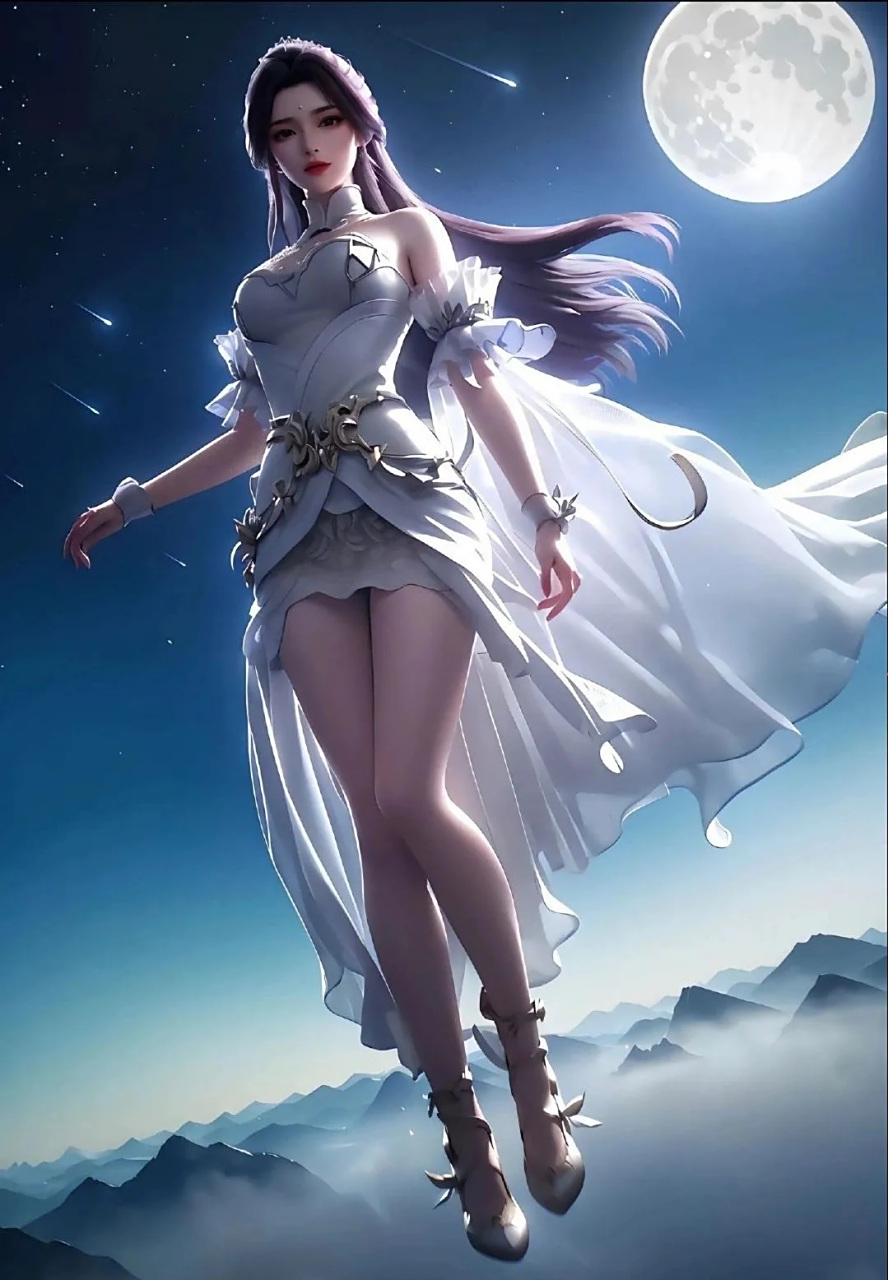 美图分享#月婵～星空倩影  (二)