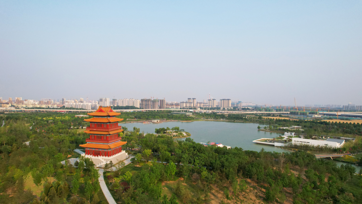 山东济宁凤凰台植物公园