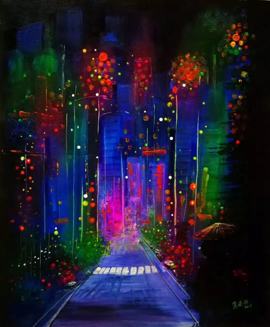 书法# #油画# #国画# 【著名艺术家黄建南油画作品赏析】组图二