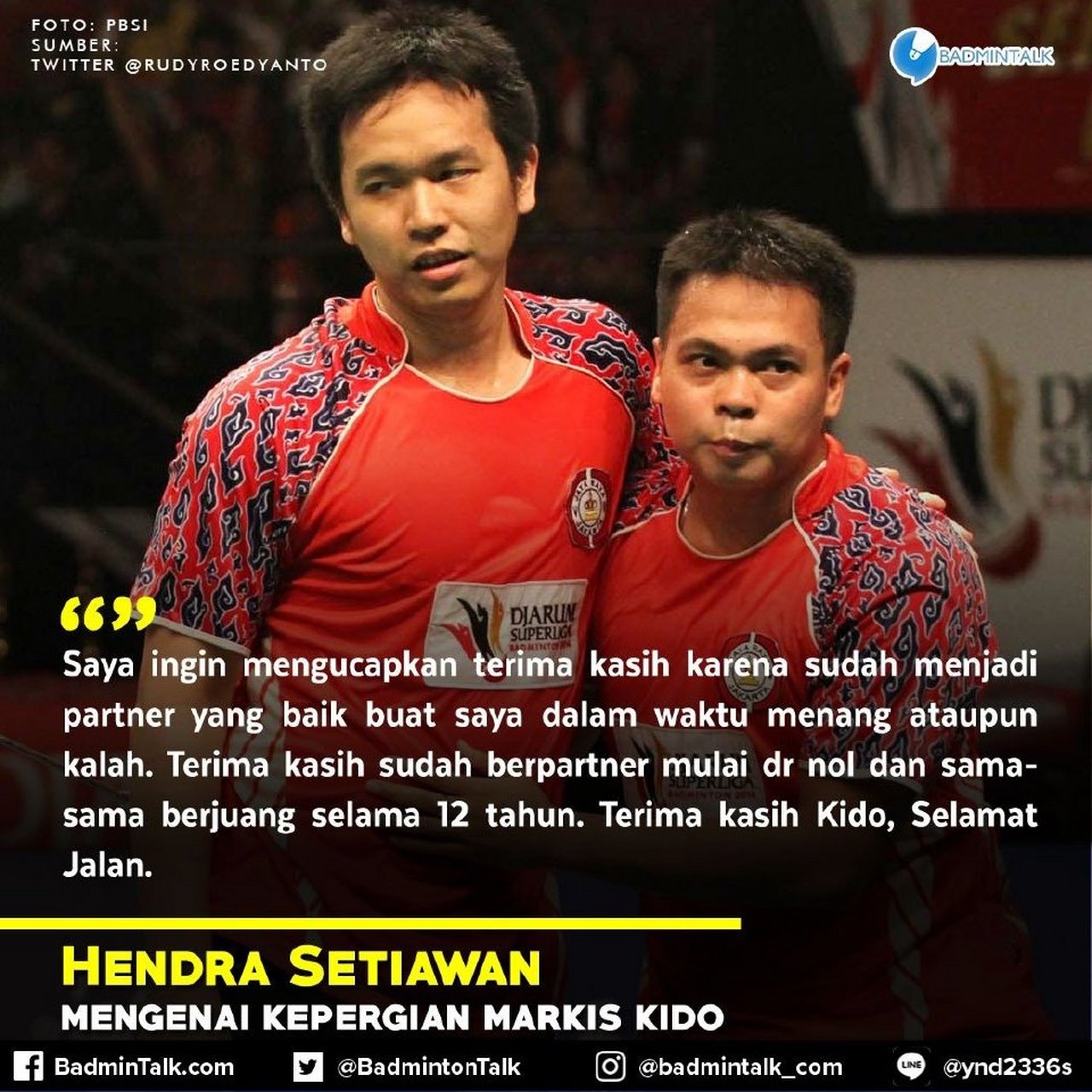 北京奥运会羽毛球男双金牌得主基多逝世 #北京奥运会羽毛球男双金牌