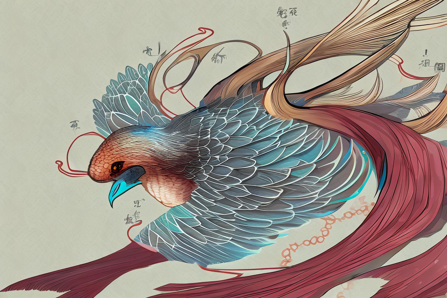 《山海经》蛊雕 似鸟非鸟,食人异兽