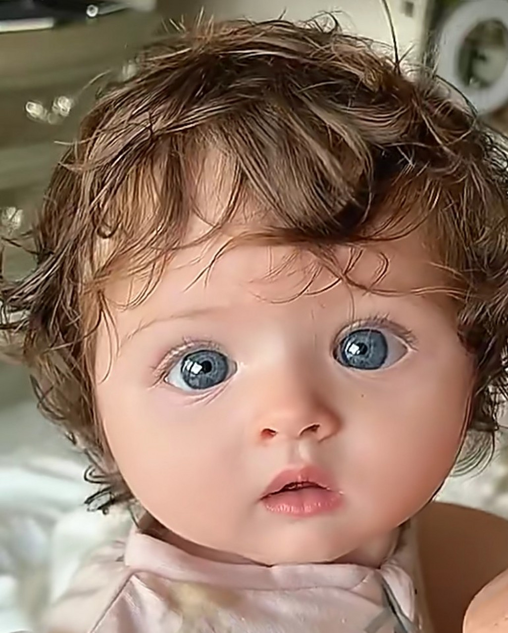 这是真人版洋娃娃!#热榜之我见# #萌娃