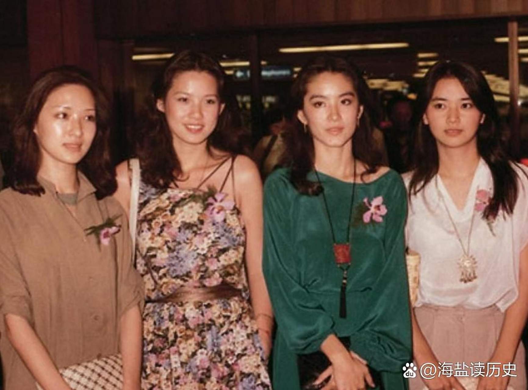 林青霞和胡慧中,是真的美.