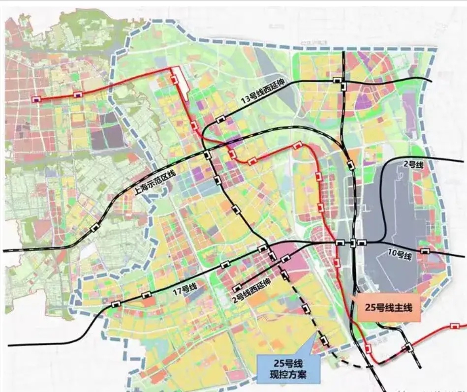 上海地鐵25號線規劃走向成謎?