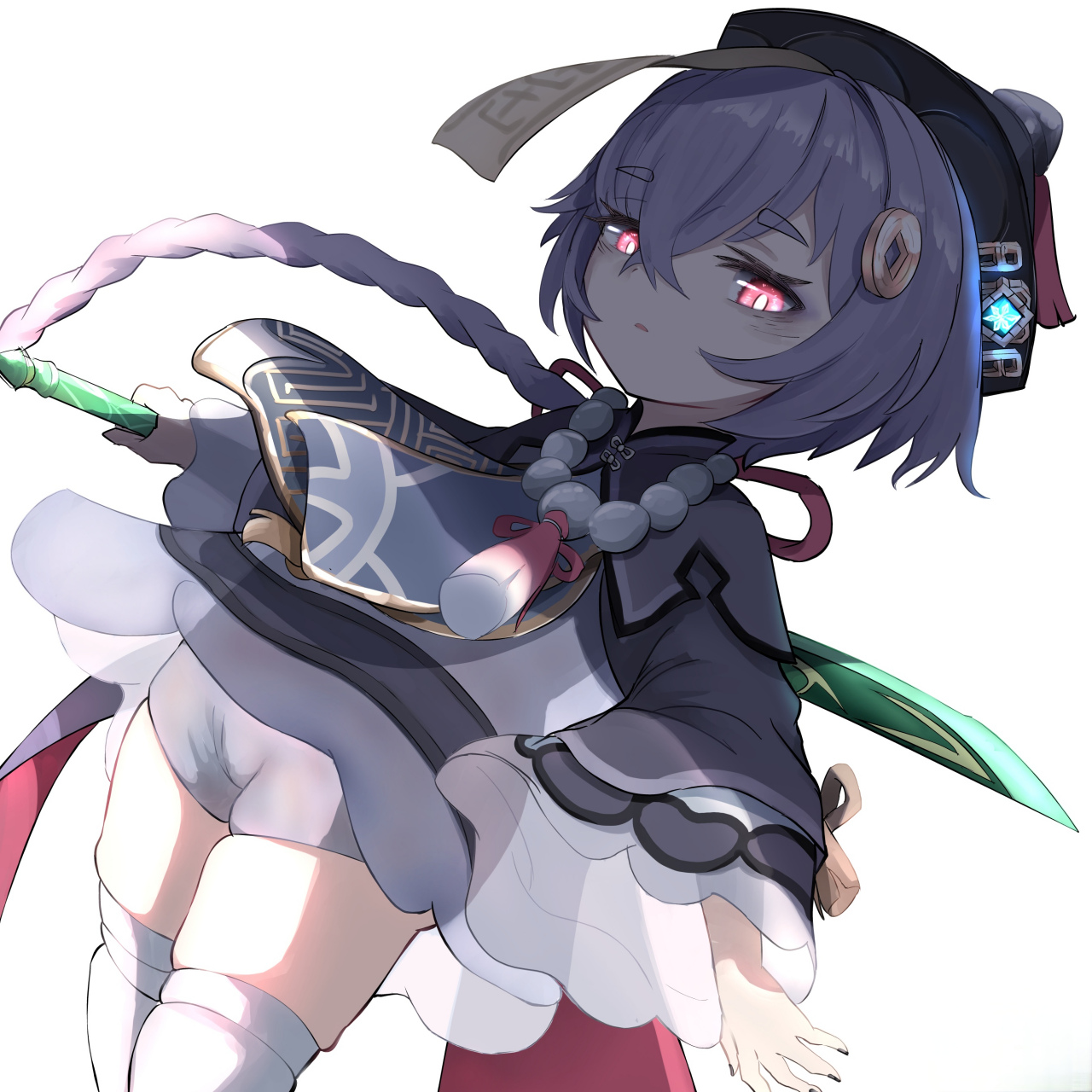 画师:unmi,不死僵尸七七#二次元美图# #我爱二次元# #提瓦特大陆