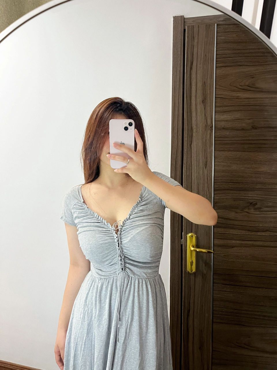 好看得睡不着,大胸姐妹进来～ 前胸抽绳设计真的很得我心,显得胸型也