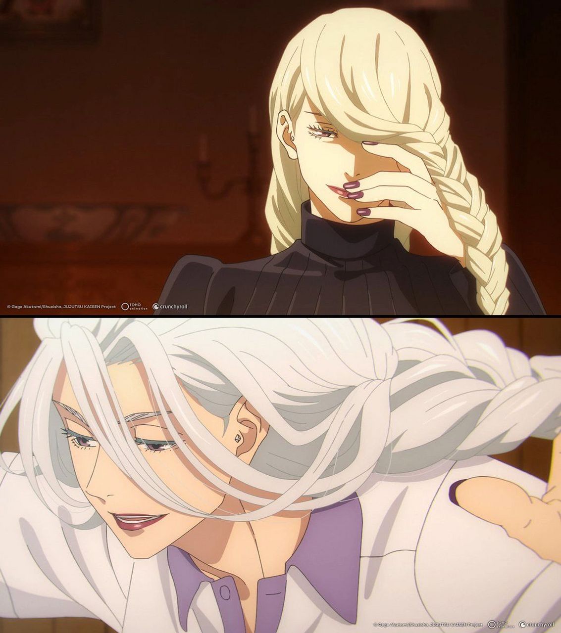 冥冥这个发型真的是美爆了呀!#咒术回战