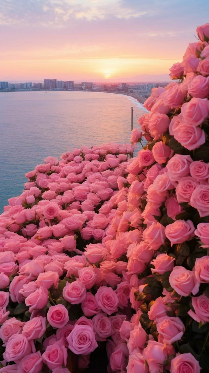 来看玫瑰花 杜唯美意境 #十一旅行日记 #玫瑰 当下花房#美景 #花语