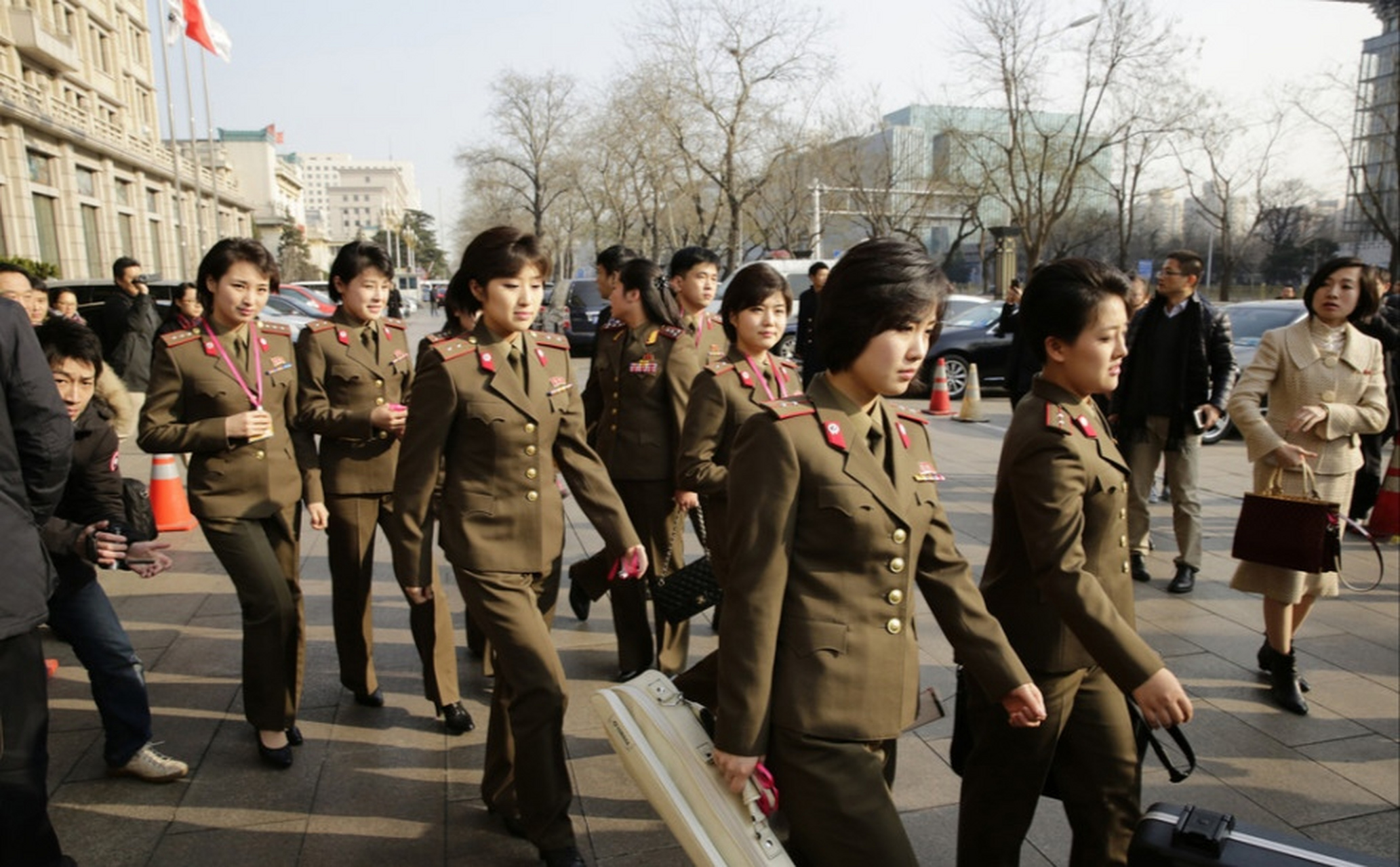 朝鲜国宝级女团,牡丹峰乐团,每个人都是从数万人中层层选拔而来(一)
