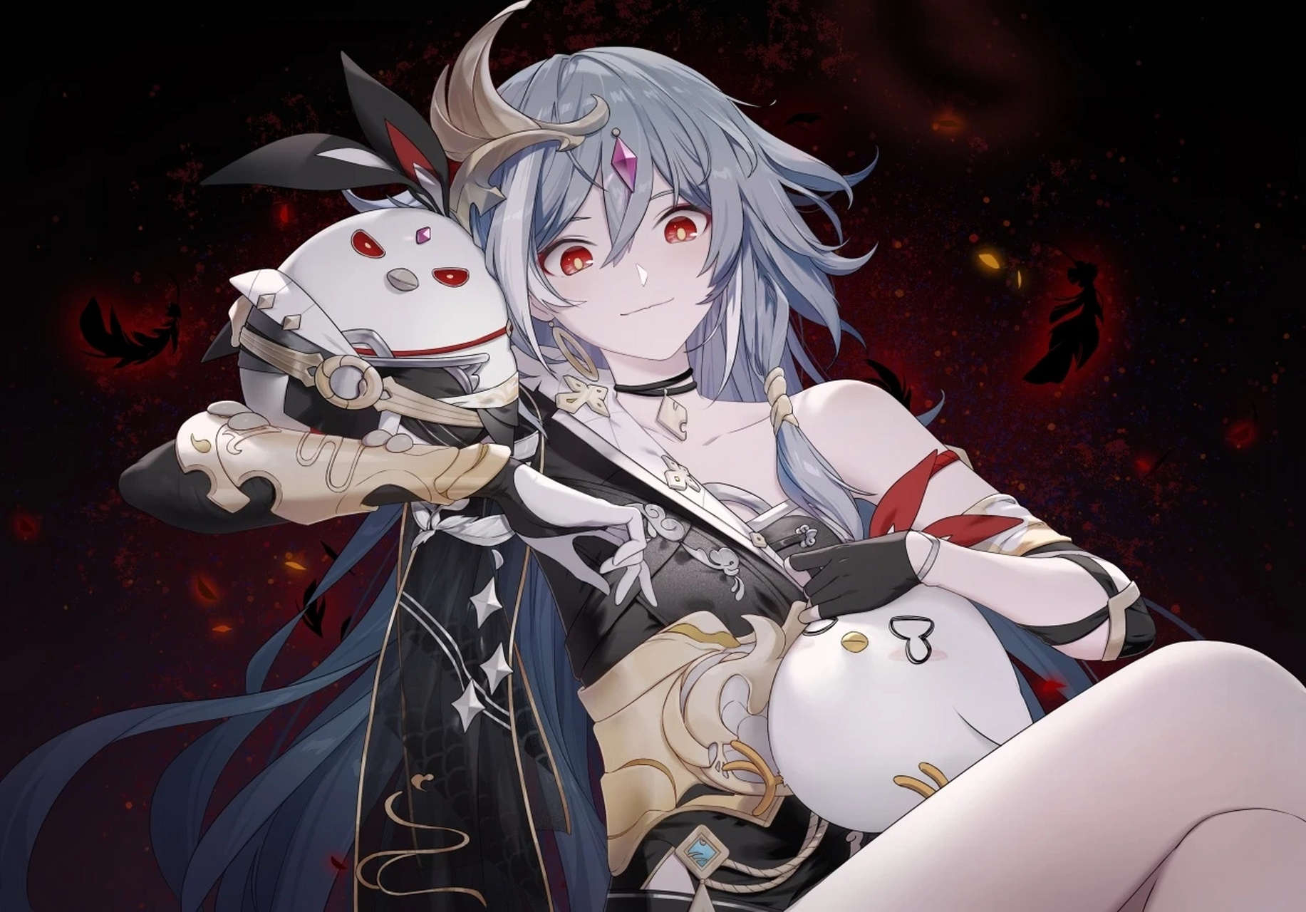 《崩坏3》符华同人图分享,画师:rafa.喜欢就点个赞吧!#崩坏3