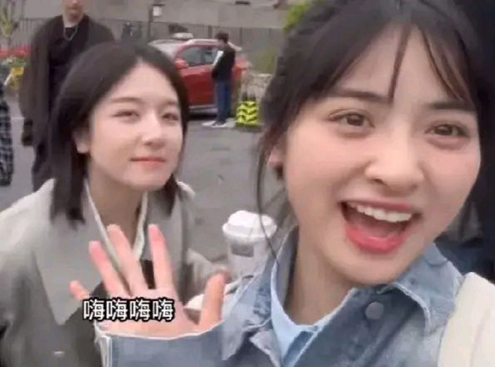 近日,李兰迪和沈月一起出门游玩,却遭遇了一件令人哭笑不得的事情.