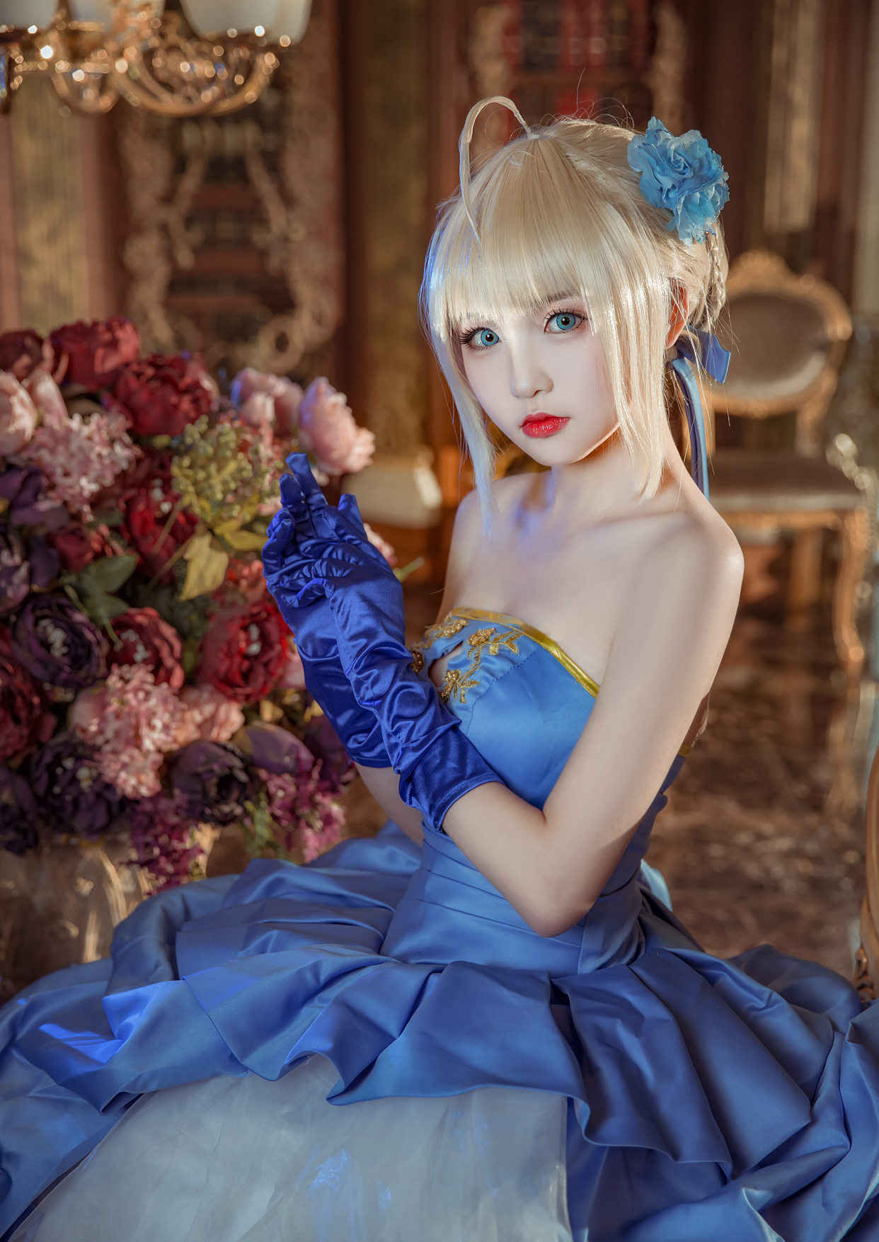 这九位不同穿着的阿尔托莉雅,是同一个女coser装扮的哦,厉害吧?